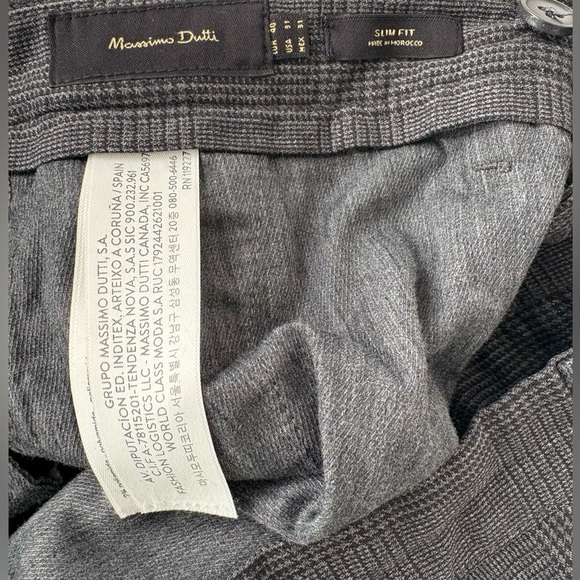 Massimo Dutti Men’s Trousers, US 31 - Picture 3 of 4